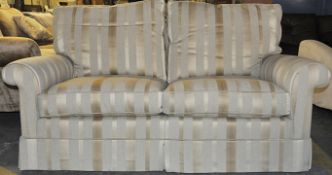 1 x 3 Seater & 2 Seater Luxury Sofa Set by Duresta – Comes in a Lewis Stripe – Fantastic Quality