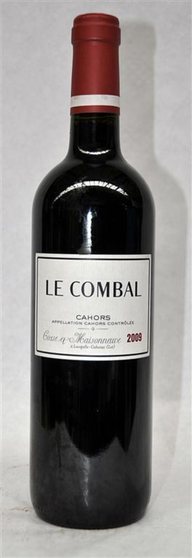 1 x Cahors Domaine Cosse Maisonneuve Le Combal Red Wine - Spanish Wine - Year 2009 - Bottle Size