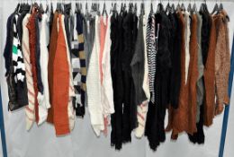 50 x Assorted Items Of Women's Clothing – Includes A Varied Mix Of Jumpers & Cardigans –