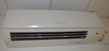 1 x Mitsubishi Electric Air Conditioner - PKA-RP100KAL - Indoor Unit and Remote Controller -