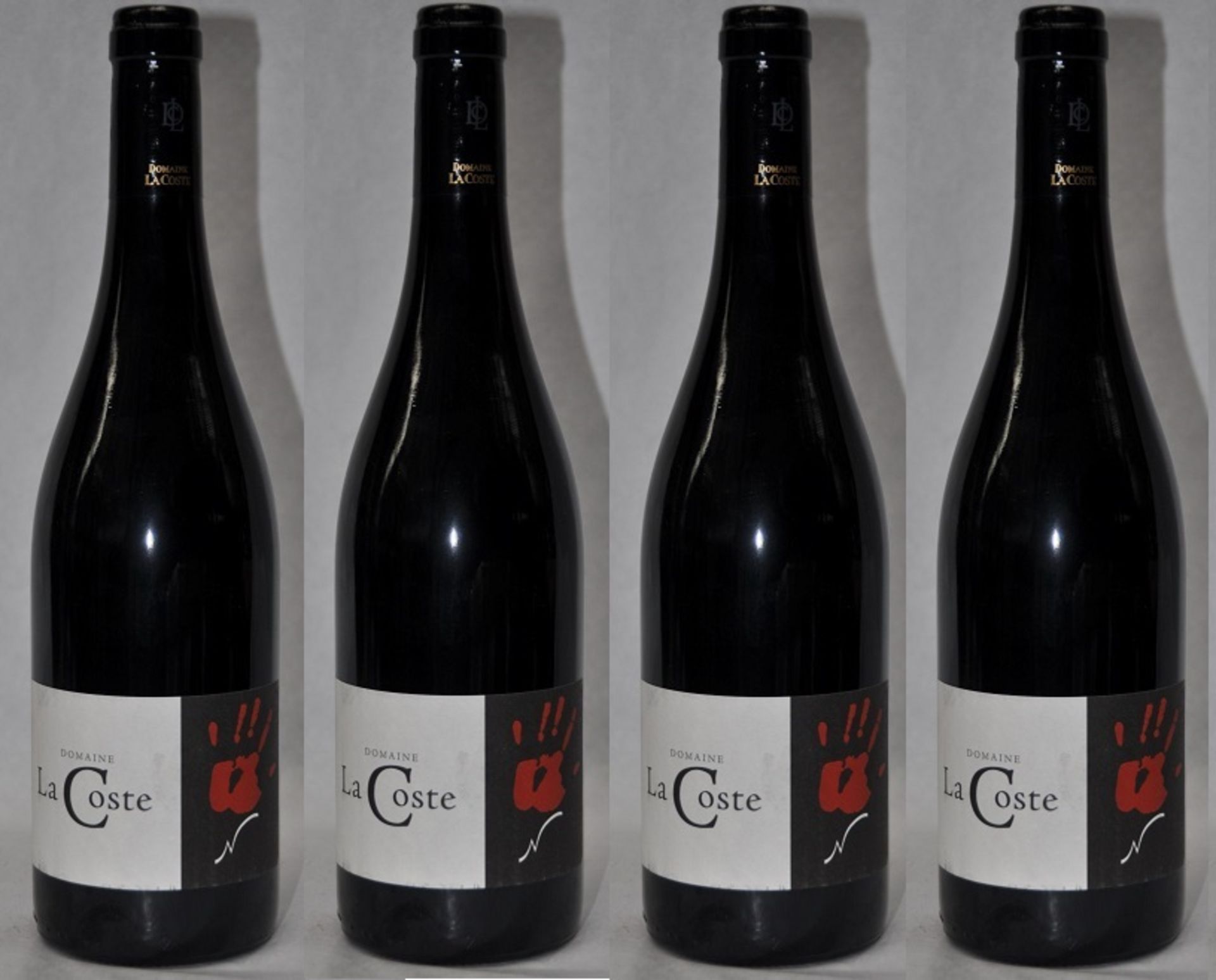 4 x Domaine La Coste Red Wines - French Wine - Year 2007 - Bottle Size 75cl - Volume 13.8% - Ref
