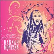 60 x Packs Of Hannah Montana Paper Napkins - Each Pack Contains 20 x 33cm 2ply Napkins - RRP £3.20