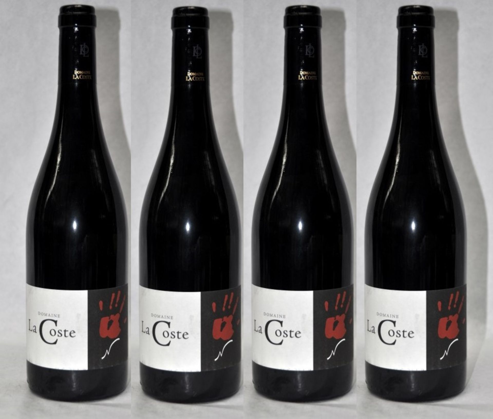 4 x Domaine La Coste Red Wines - French Wine - Year 2007 - Bottle Size 75cl - Volume 13.8% - Ref