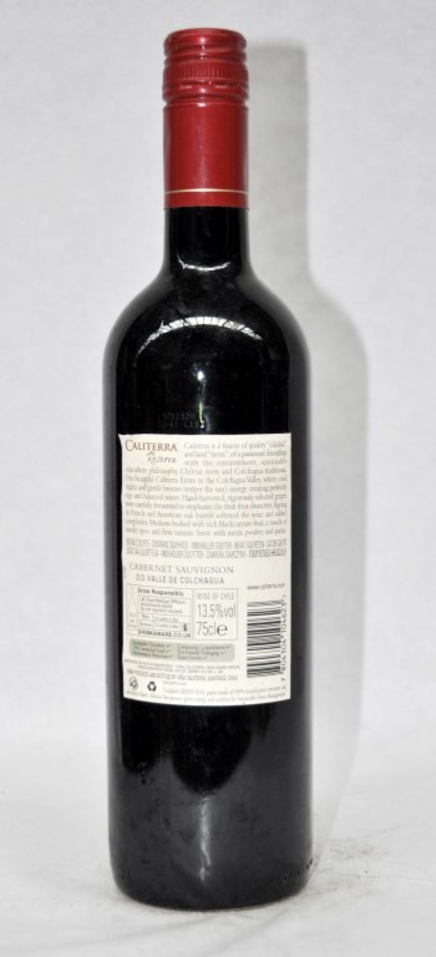 4 x Caliterra Reserva Sauvignon Estate Grown Red Wines - Chile - Years 2010/2011 - Bottle Size - Image 3 of 3