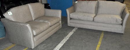 1 x 3 Seater & 2 Seater Lomond Sofa Set by Wade Upholstery – Comes in a Stunning Beige Fabric – Ex