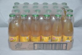 24 x Schweppes Pineapple Juice 200ml Bottles - Best Before Date: Dec 2015 - Unused Stock - CL103 -