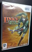 1 x Nintendo Wii Game - Zelda Links Crossbow Training - Boxed With Instructions - CL010 -