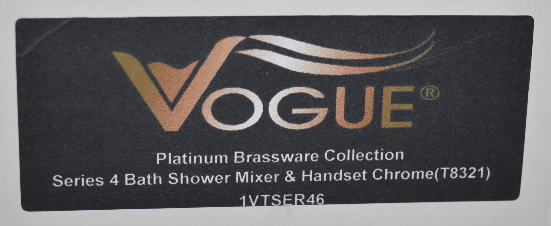 1 x Series 4 Bath Shower Mixer Spout Tap With Handset - Vogue Bathrooms Platinum Brassware - Image 13 of 13