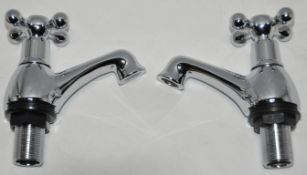 1x Set of Two Bath Taps- Used Commercial Samples – Boxed in Good Condition - Model : K01 –