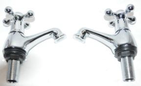 1x Set of Two Bath Taps - Used Commercial Samples – Boxed in Good Condition - Model : K02 – Plumbing