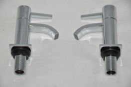 1x Set of Two Bath Taps - Used Commercial Samples – Boxed in Good Condition - Model : N01 – Plumbing