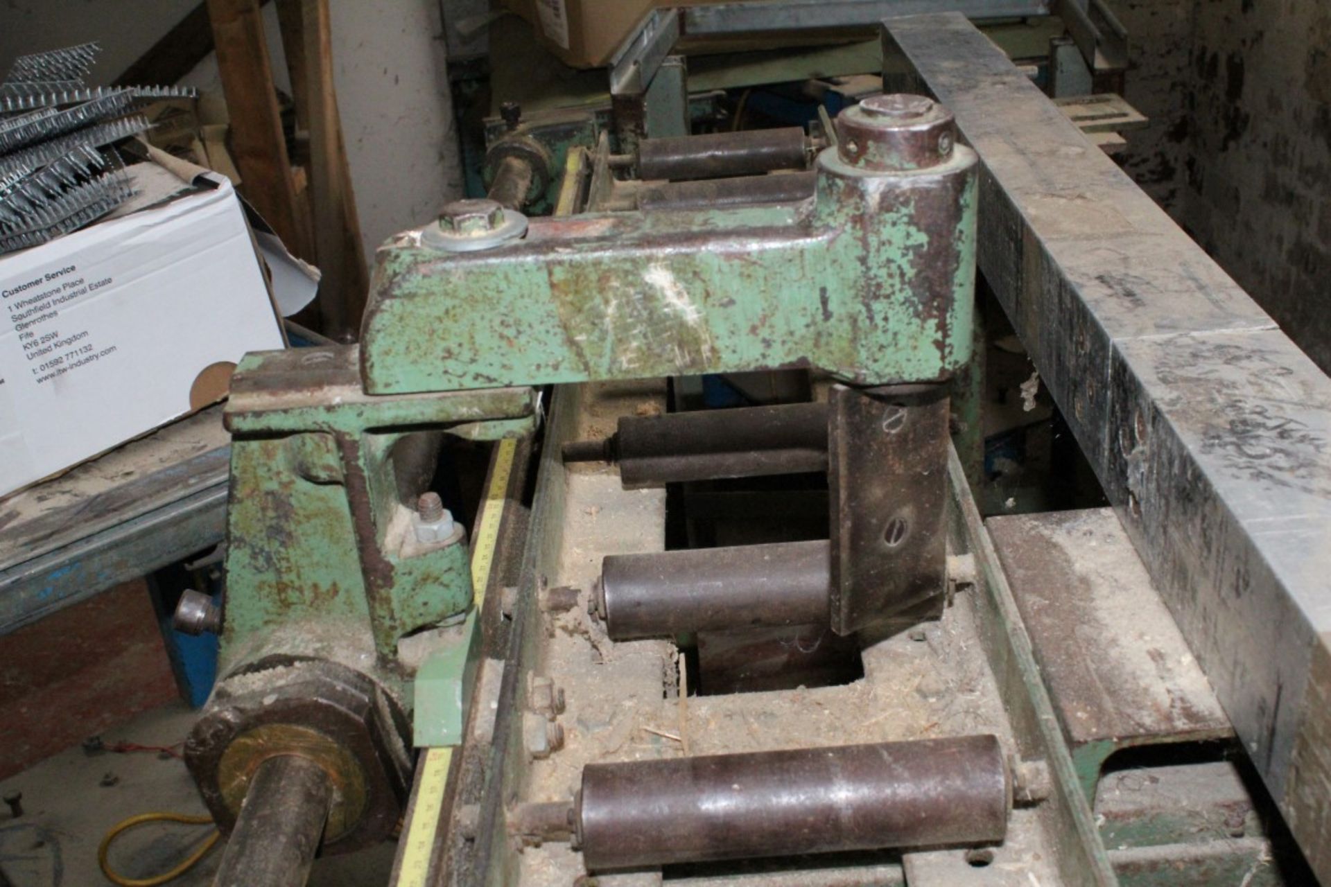 1 x Robinson EOT Roof Truss Saw - With 4x4 Inch Aluminium Backfence, Dust Extractor and Approx 45 - Image 15 of 17