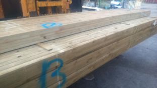 410 x Pieces of Unused Tile Batten Treated Timber - Size: 25 x 50 x 4.8m - Ref Lot 13 - CL151 -