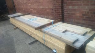 37 x Pieces of Unused TR26 Grade Timber - Size: 47 x 222 x 4.8m - (5 Pieces 4.4m) Ref Lot 1 -