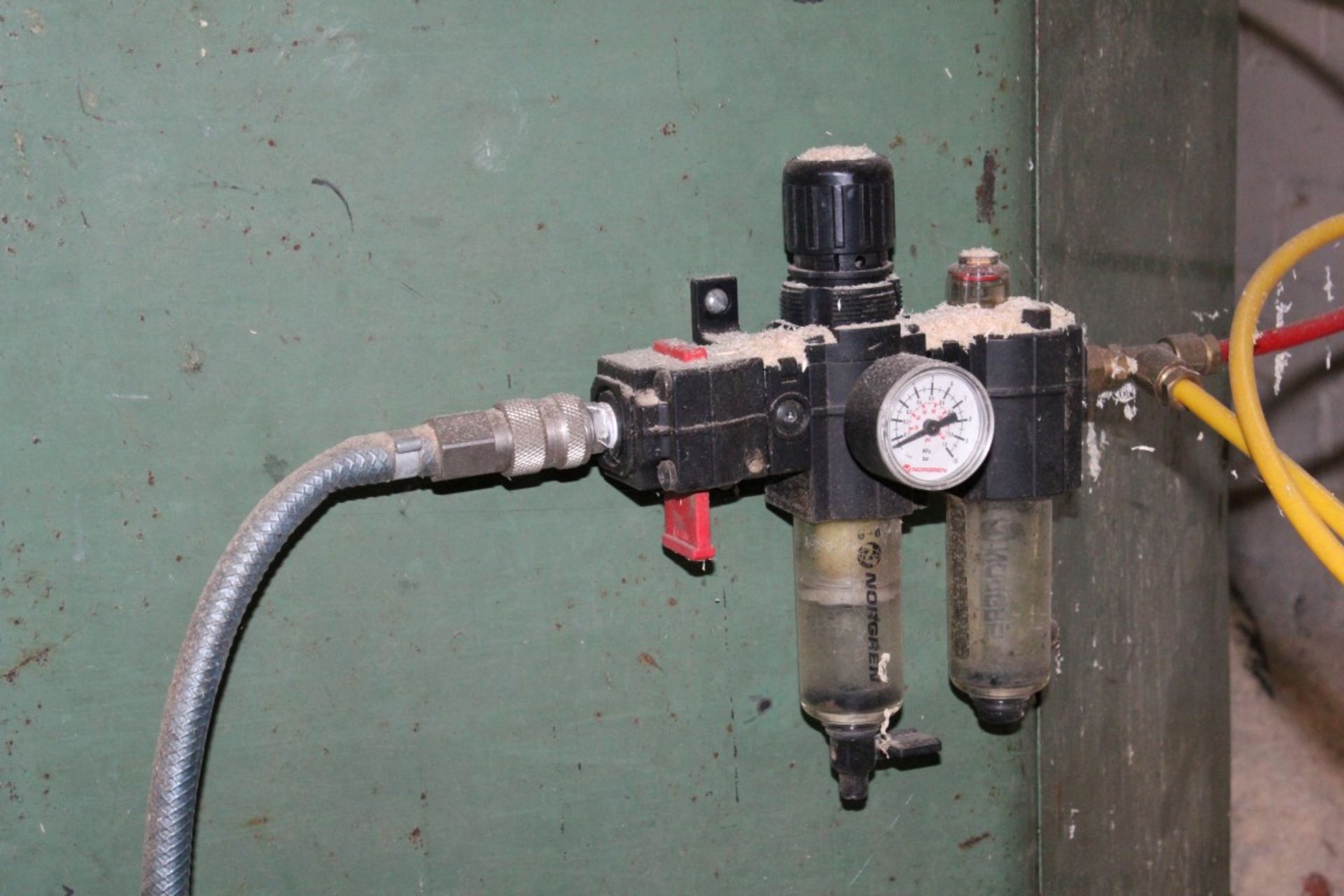 1 x Robinson EOT Roof Truss Saw - With 4x4 Inch Aluminium Backfence, Dust Extractor and Approx 45 - Image 17 of 17