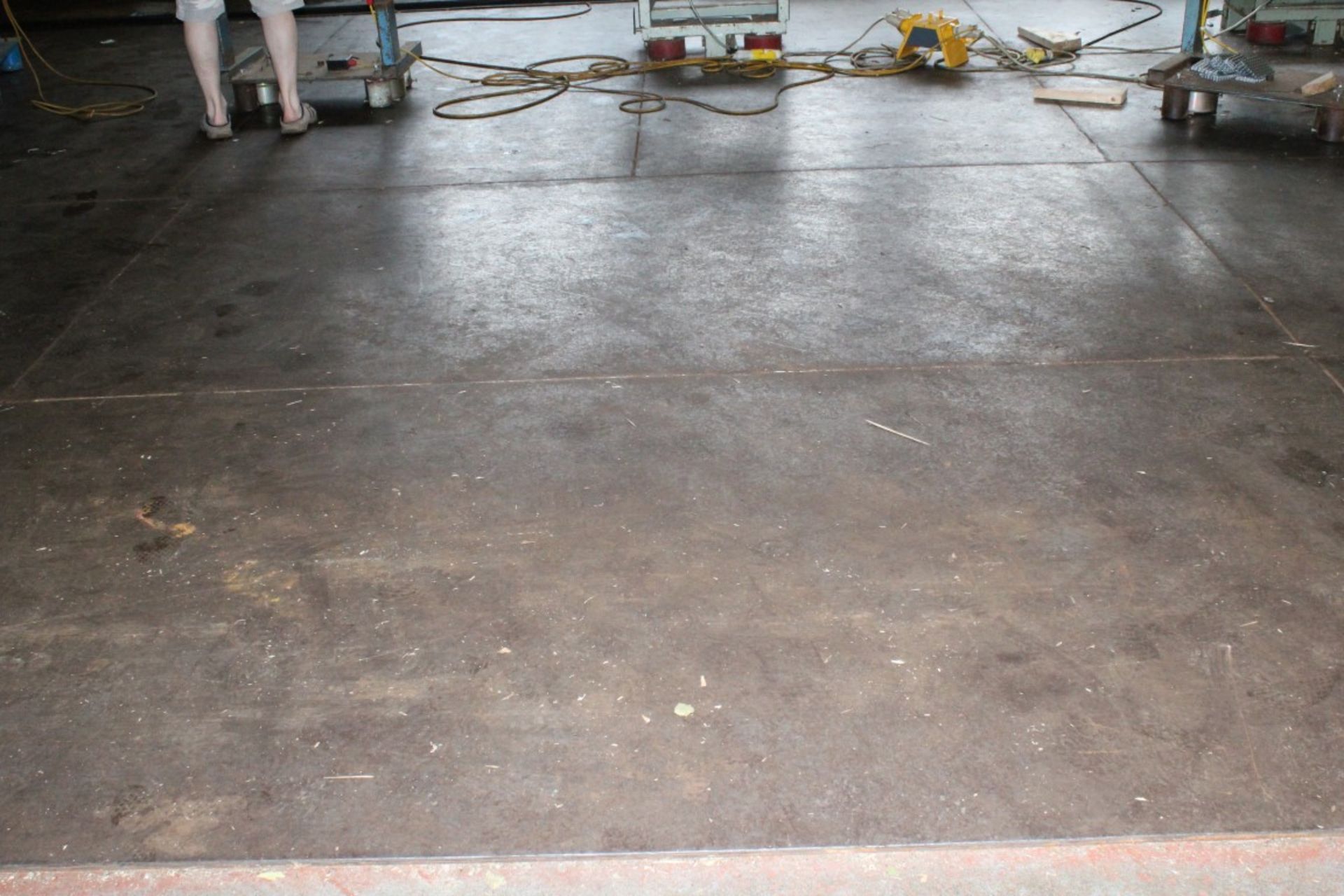 20 x Steel Floor Plates - Each Plate Size 300 x 150 cms - Suitable For Use With Magnetic Tables - - Image 2 of 4