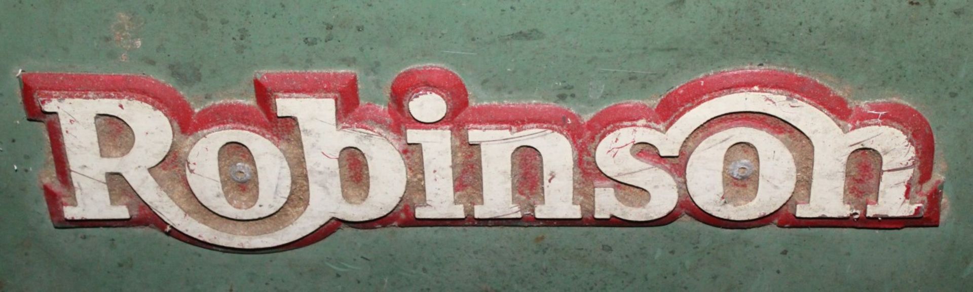 1 x Robinson EOT Roof Truss Saw - With 4x4 Inch Aluminium Backfence, Dust Extractor and Approx 45 - Image 8 of 17