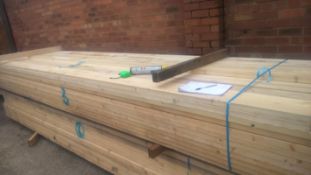 138 x Pieces of Unused TR26 Grade Timber - Size: 35 x 97 x 5.1m - Ref Lot 3 - CL151 - Location: