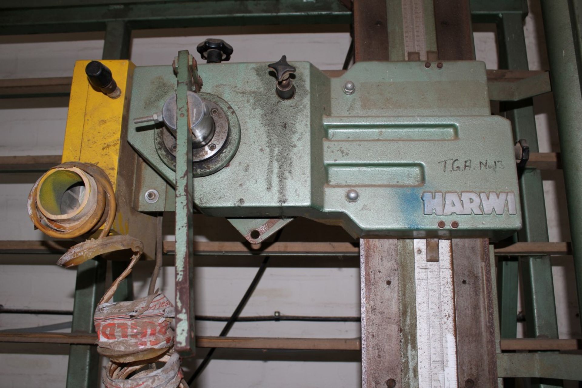 1 x Startrite Harwi 1850G Wood Cutting Vertical Wall Saw - 3 Phase - Working Order - Approx Length - Image 2 of 6