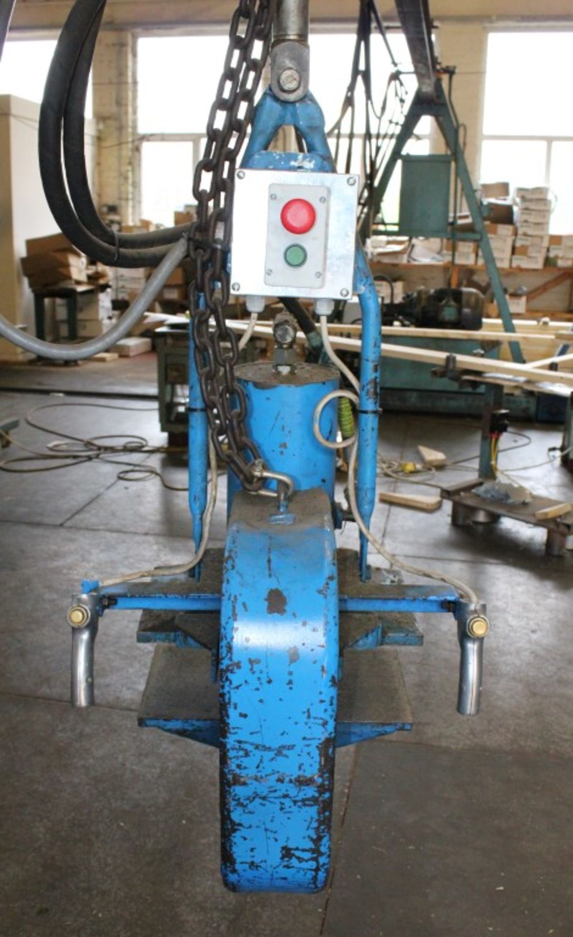 1 x Roof Trus Fabrication Press With Press Head - 3 Phase - Length 700cm Height 252cm - Working - Image 9 of 12