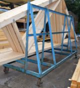 1 x Truss Trolley - Steel Wheels - Blue Finish - CL151 - Location: Manchester