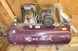 1 x Xcalibur XC5.5HP-270litre Belt Driven Air Compressor - 3 Phase - CL151 - Ref R034 - Location: