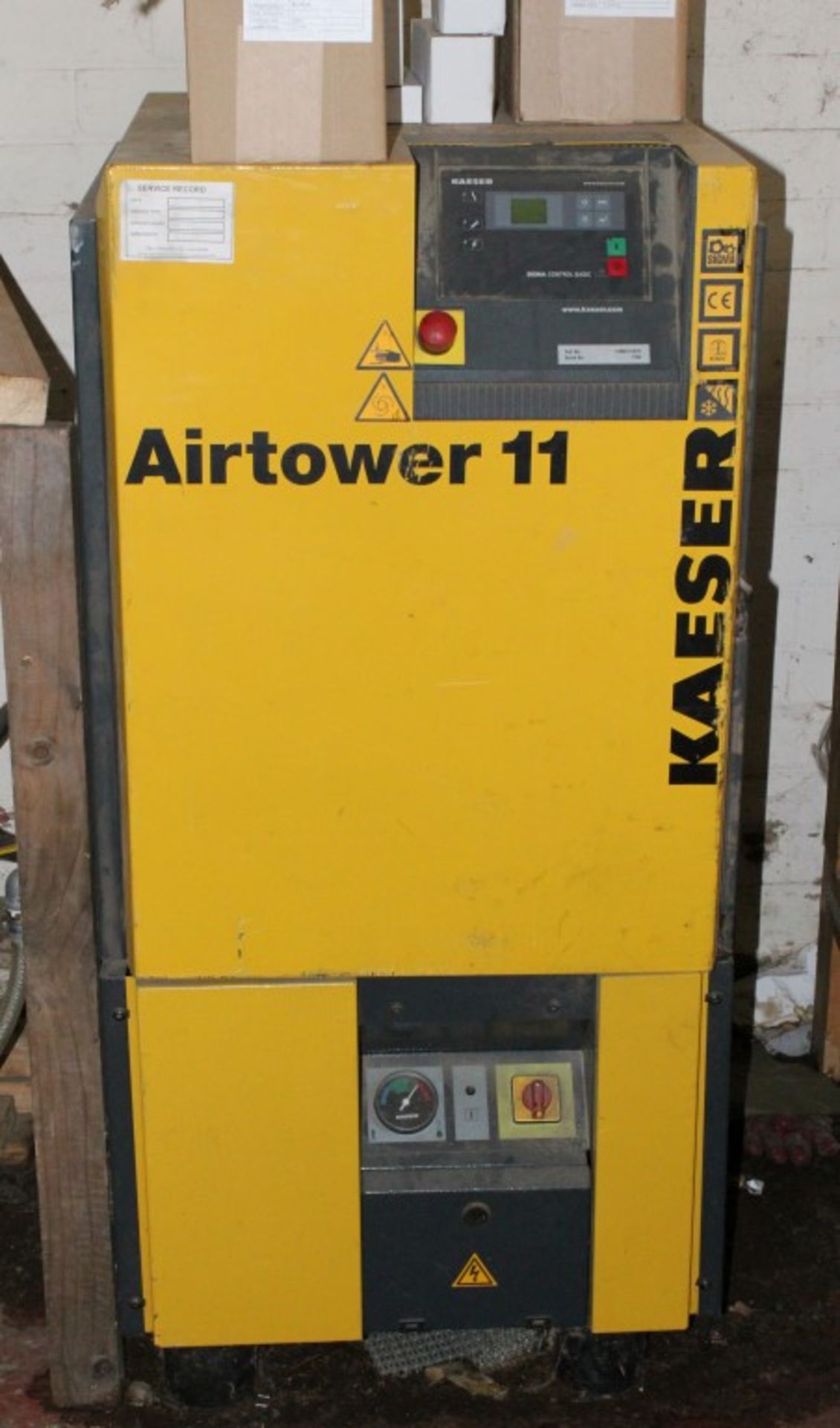 1 x Kaeser Airtower 11 Air Drying Screw Compressor - 3 Phase Power - Ref R025 - CL151 - Location: