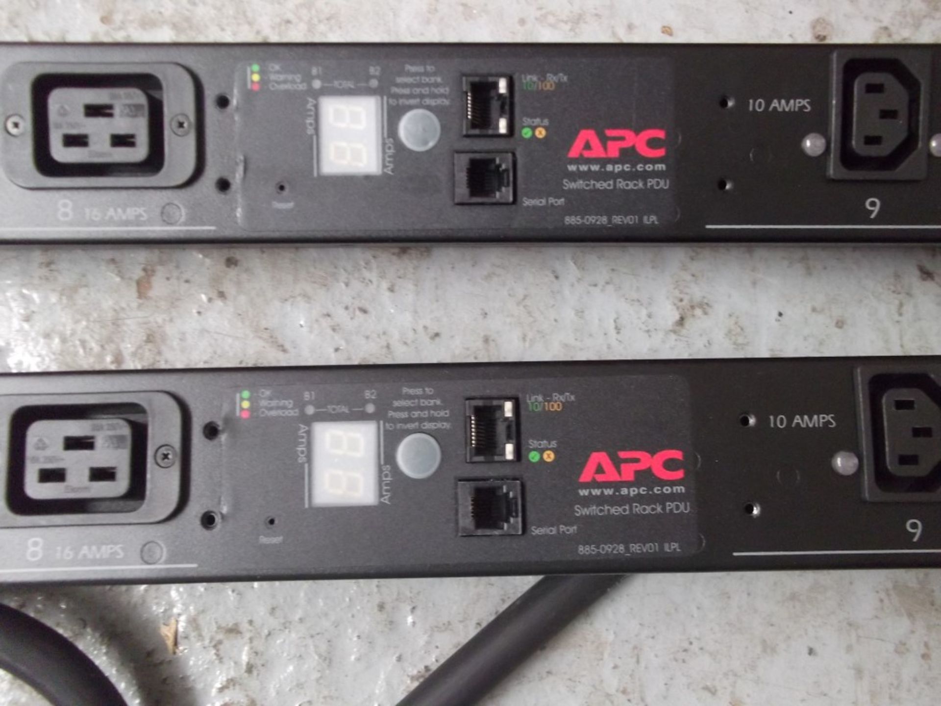 2 x APC Switched Rack PDU - Model AP7953 - Zero U, 32A, 230V, (21)C13 & (3)C19 - Features 24 - Image 2 of 5