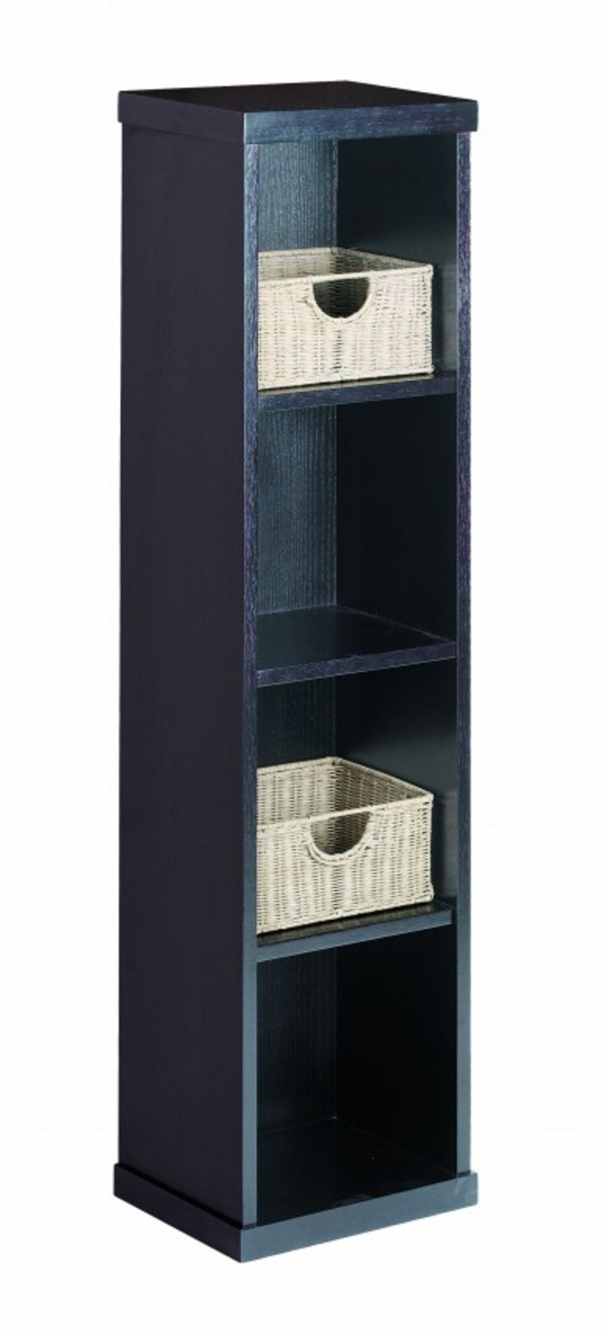 1 x Vogue ARC Bathroom Series 2 Wall Mounted Shelving Unit - WENGE - Contemporary Design - Could