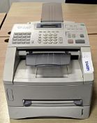 1 x Brother FAX 8360P Monochrome Laser Fax / Copier - 250 Sheets - 33.6 Kbps Fax - 14ppm Copy - RRP