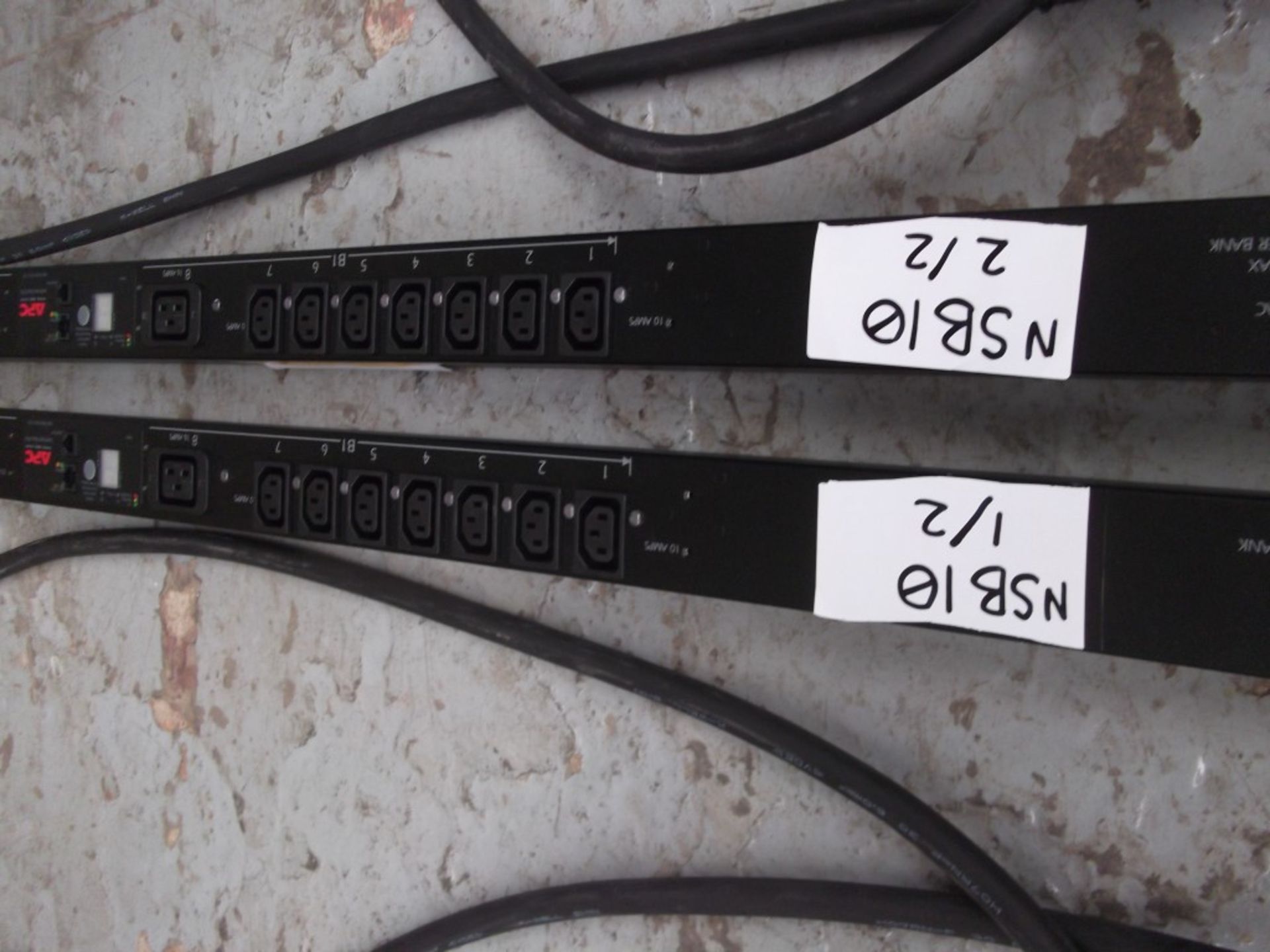 2 x APC Switched Rack PDU - Model AP7953 - Zero U, 32A, 230V, (21)C13 & (3)C19 - Features 24 - Image 7 of 8