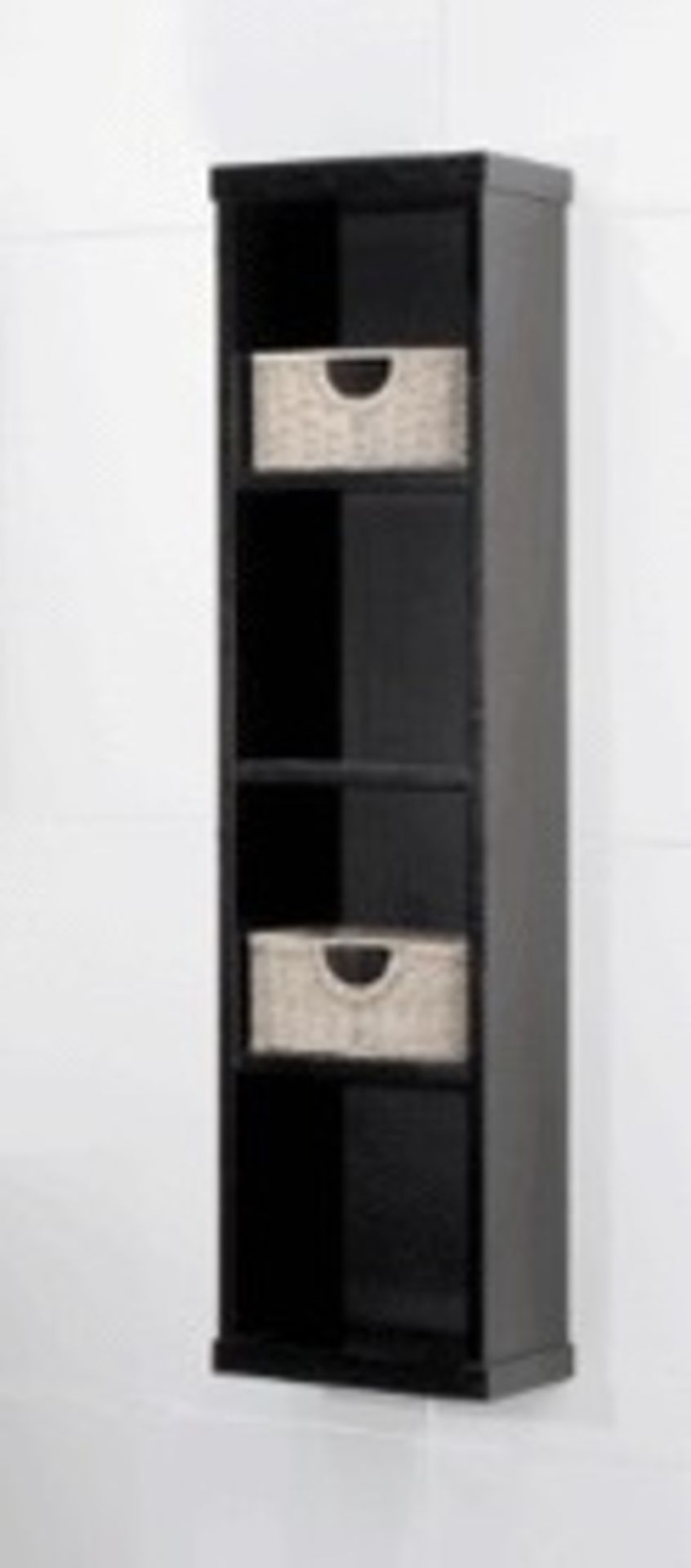 1 x Vogue ARC Bathroom Series 2 Wall Mounted Shelving Unit - WENGE - Contemporary Design - Could - Image 3 of 3