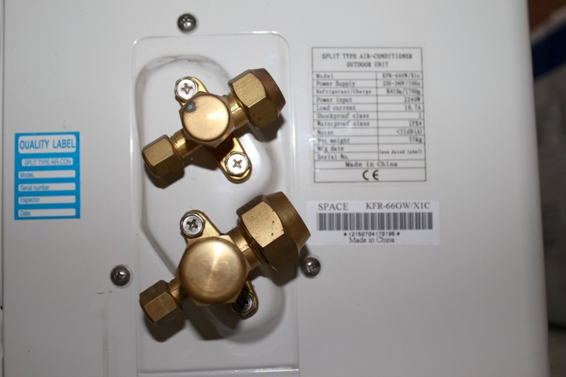 1 x TOSHIBA compressor KFR66GW - Easy Install Split Air Conditioning System With Copper Fittings - - Bild 3 aus 15