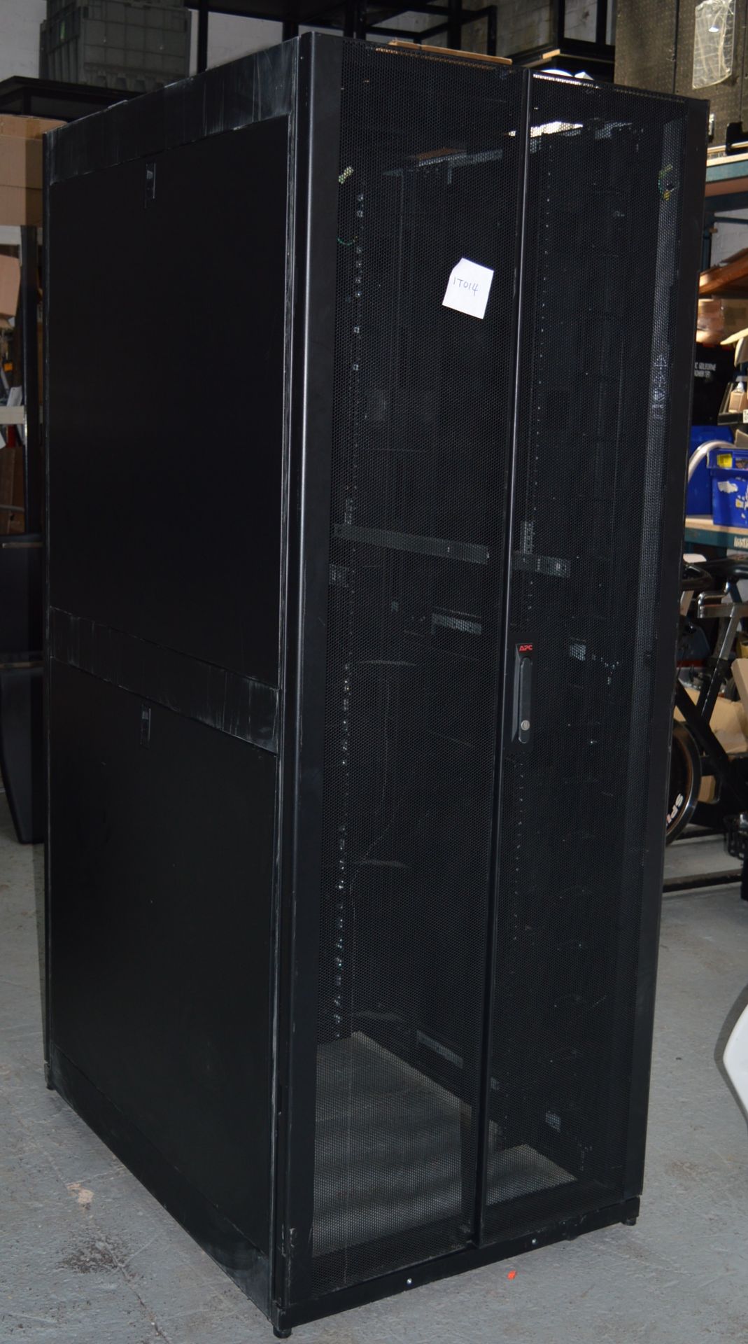 1 x APC Netshelter 42U Server Enclosure - AR3100 Black - Suitable For 19 Inch Compliant