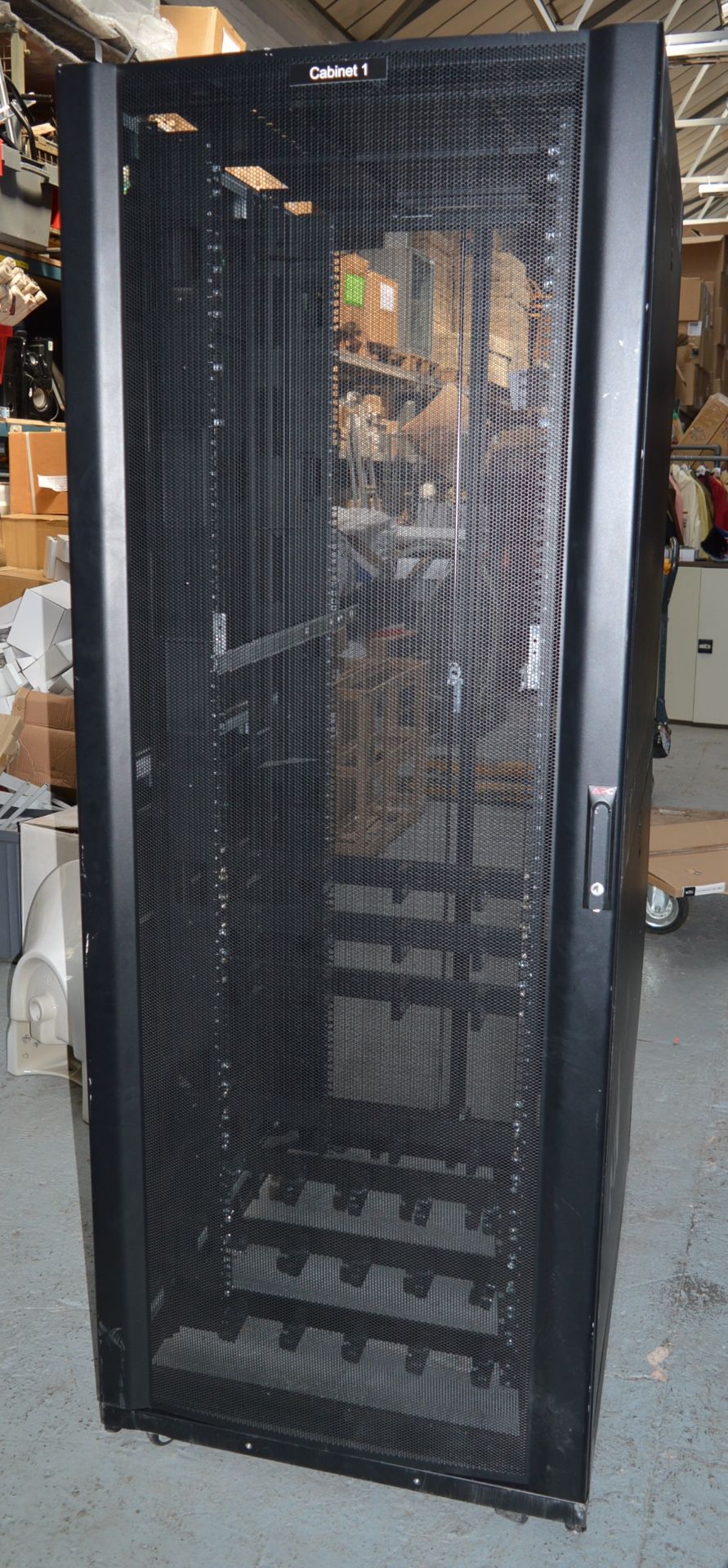 1 x APC Netshelter 42U Server Enclosure - AR3100 Black - Suitable For 19 Inch Compliant - Image 2 of 6