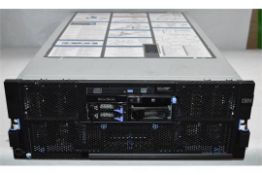 1 x IBM Systems X3850 M2 4U  Rackmount File Server - Features 2.4ghz Xeon MP Six Core Processor,
