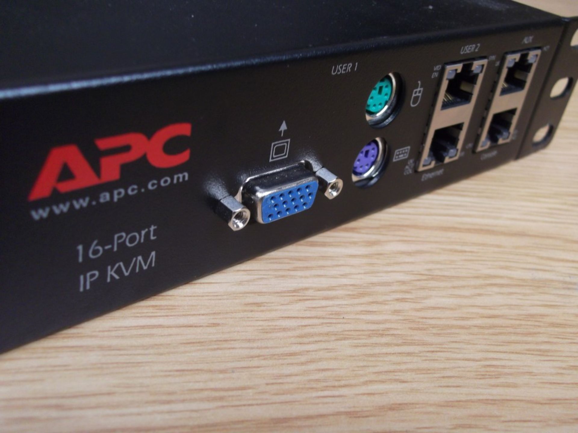 1 x APC 16-Port IP KVM - Recently Taken From A Working Office Environment - Ref NSB009 - CL106 - - Image 3 of 6