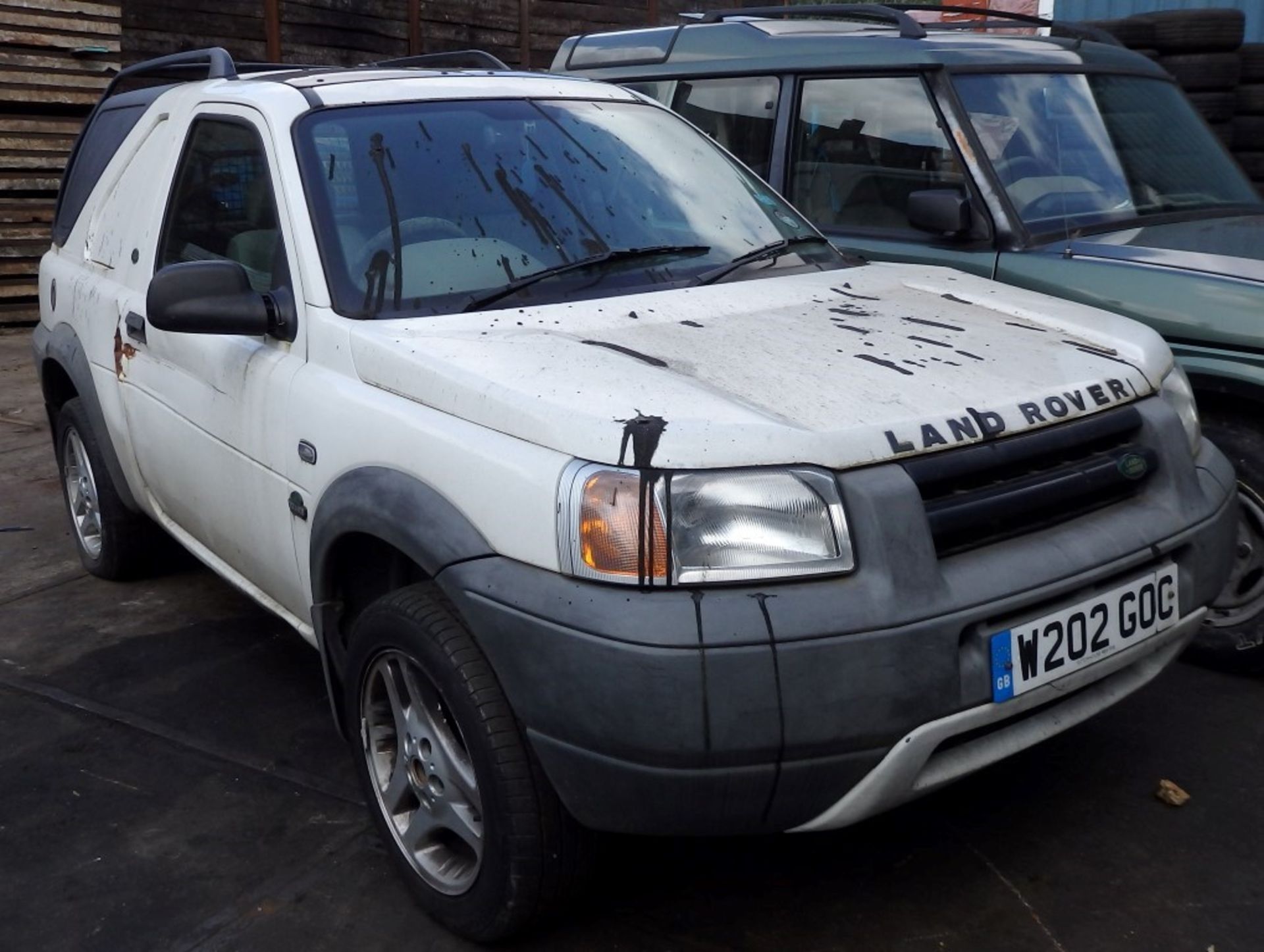 1 x Land Rover TD4 - Registration W202 GOC - Key In Ignitiuon - Been Standing In Yard For 7 Months - - Image 16 of 17