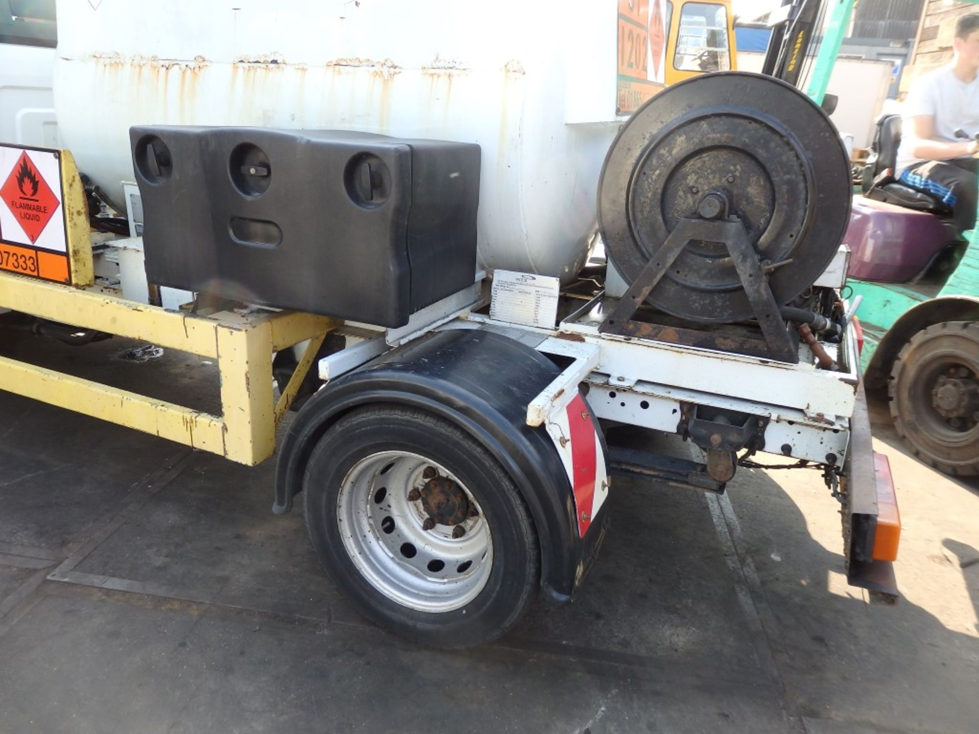 1 x 2009 Ford Transit T350 MWB Diesel Bowser in White - With 1200 Litre Tank and Reel Hose -  58 Reg - Image 2 of 51