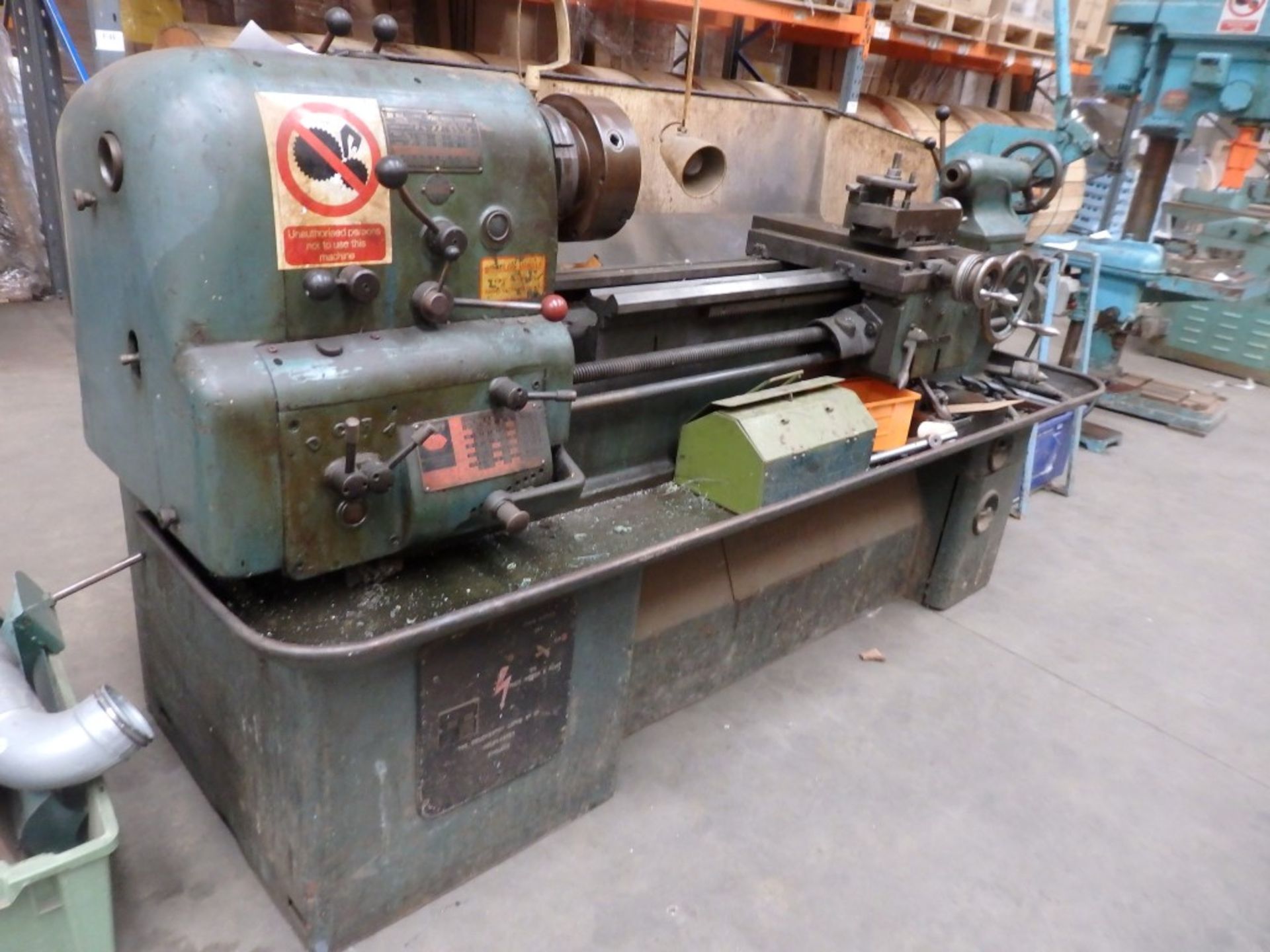 1 x Colchester Triumph 7.5 Lathe - Ref WPM112 - CL057 - Location: Welwyn, Hertfordshire, AL7