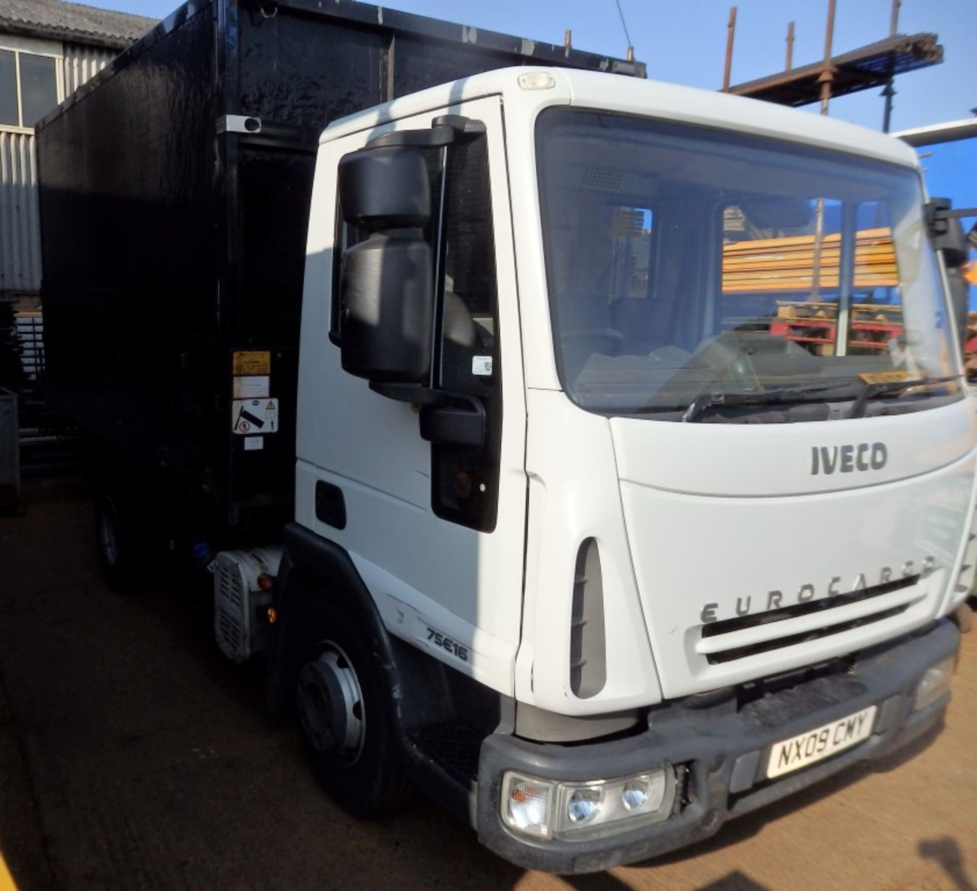 1 x Iveco Eurocargo 75E16 Britt Tip Body Truck - 2009 009 Reg - Edbro Tipper - With Tow Bar - GVW