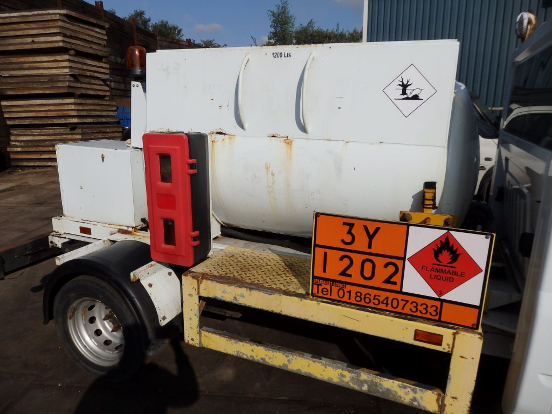 1 x 2009 Ford Transit T350 MWB Diesel Bowser in White - With 1200 Litre Tank and Reel Hose -  58 Reg - Image 43 of 51