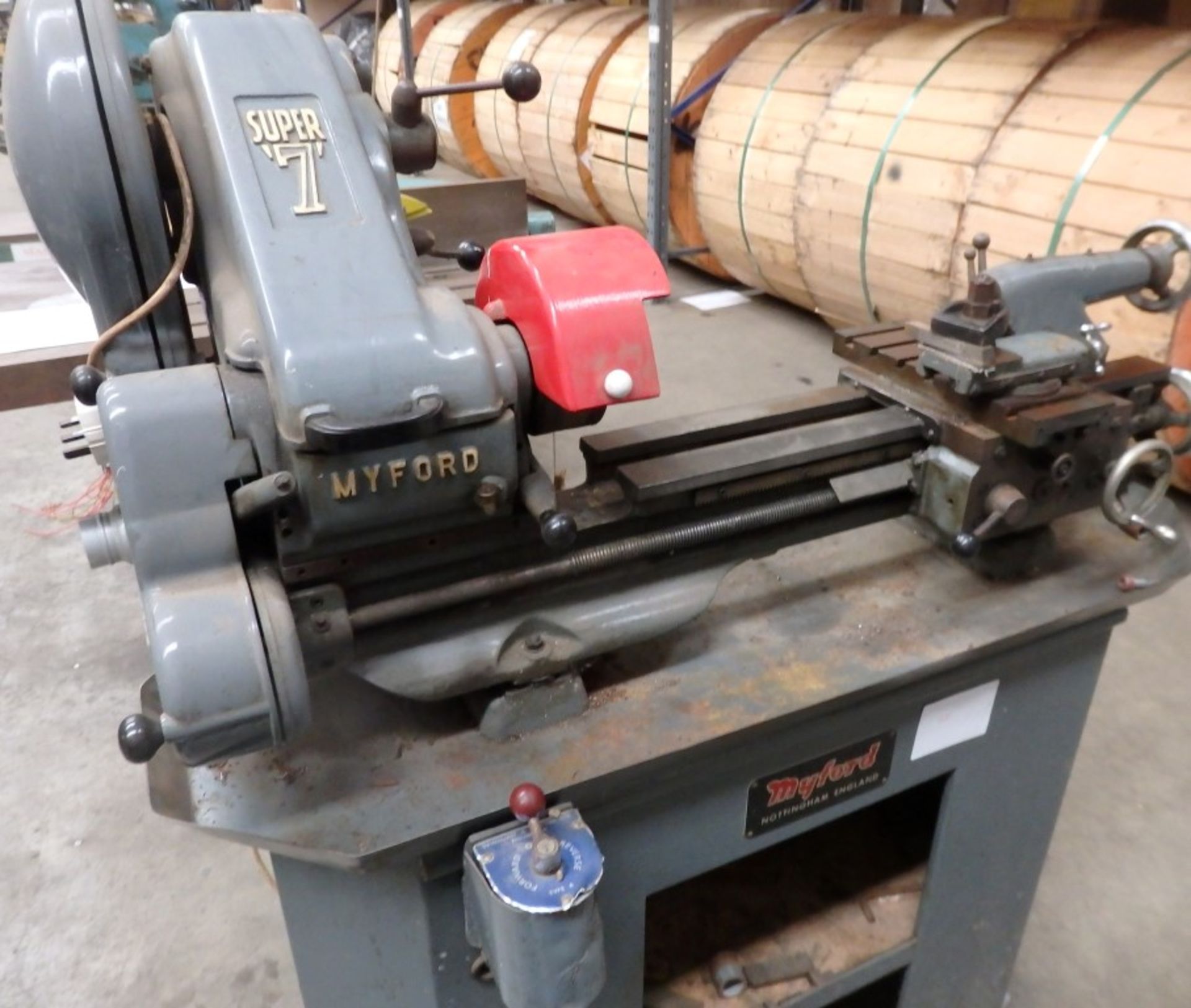 1 x Myford Super 7 Lathe - Ref WPM107 - CL057 - Location: Welwyn, Hertfordshire, AL7 - Image 3 of 10