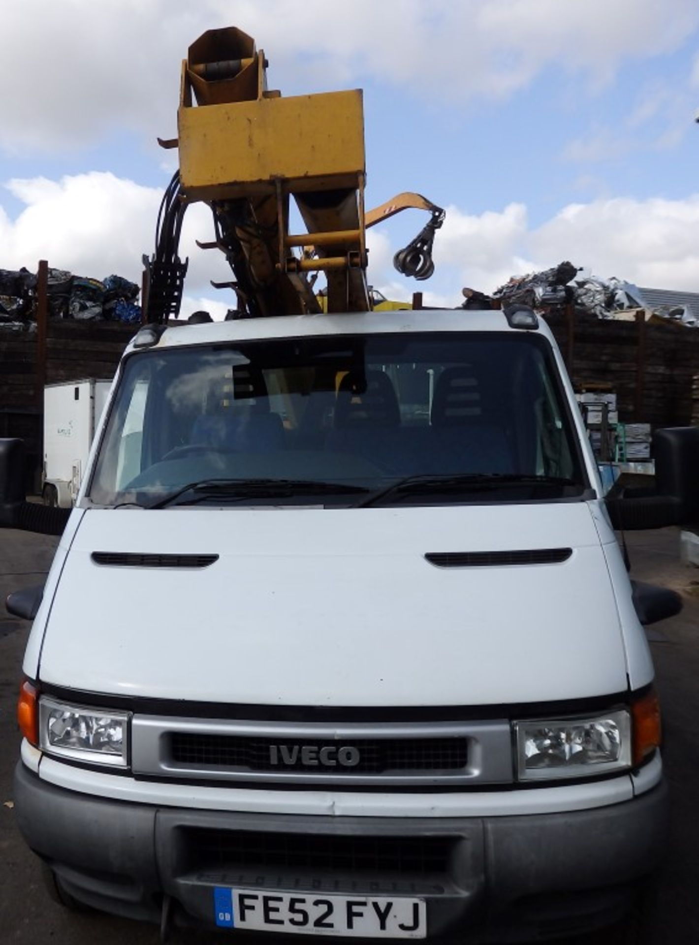 1 x 2002 (52 Reg) White Iveco Transit 65C15 Crane / Cherry Picker With Outstanding Reach and 2 Man - Image 8 of 71