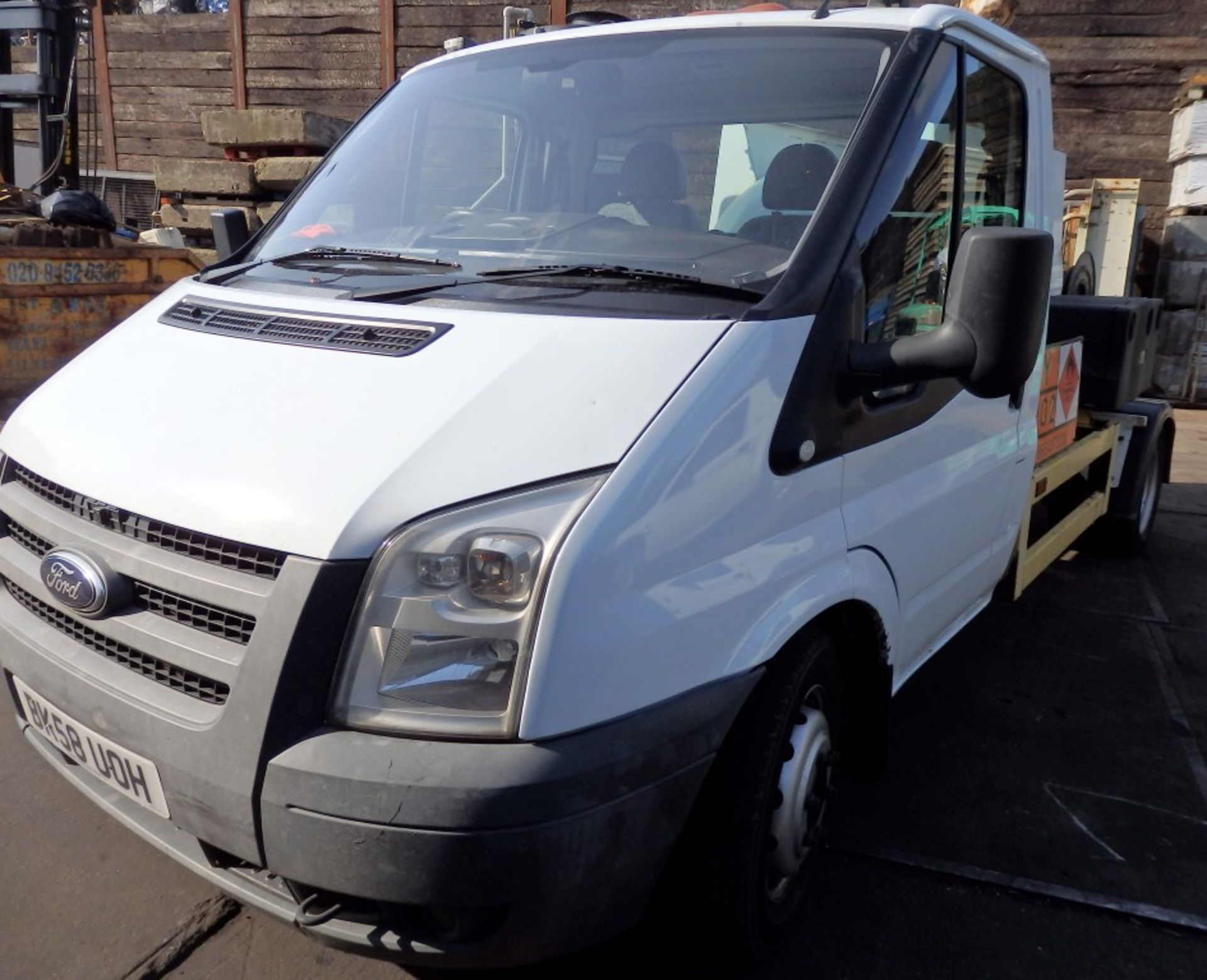 1 x 2009 Ford Transit T350 MWB Diesel Bowser in White - With 1200 Litre Tank and Reel Hose -  58 Reg - Image 18 of 51