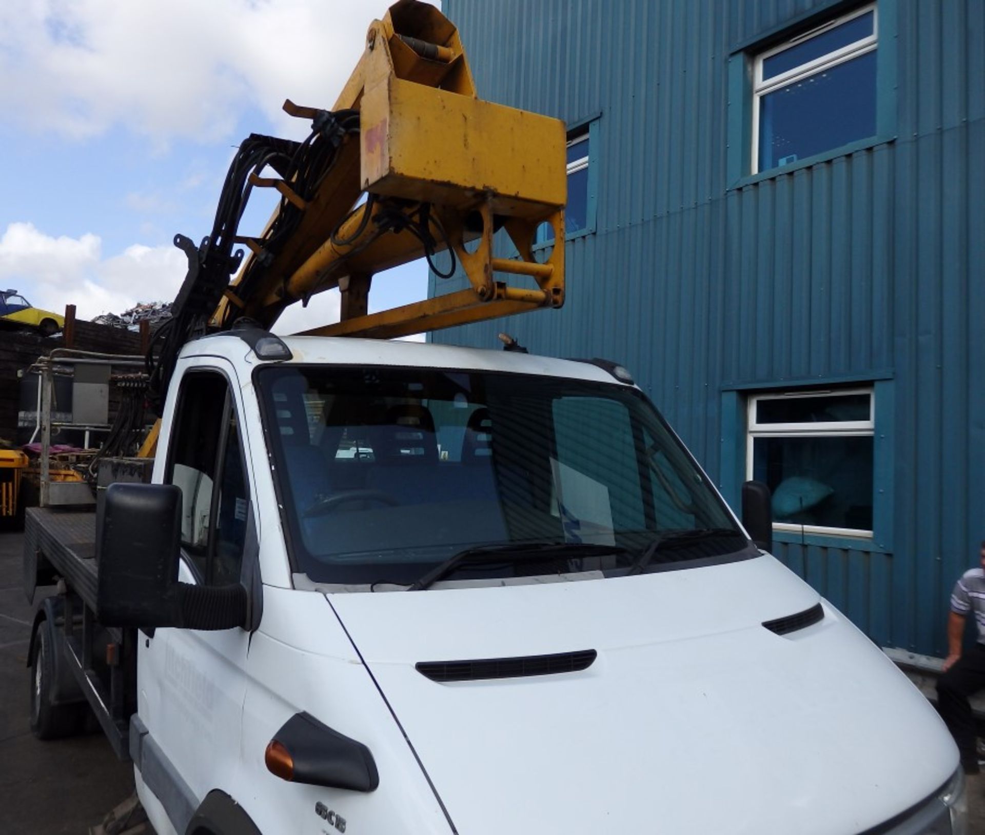 1 x 2002 (52 Reg) White Iveco Transit 65C15 Crane / Cherry Picker With Outstanding Reach and 2 Man - Image 12 of 71