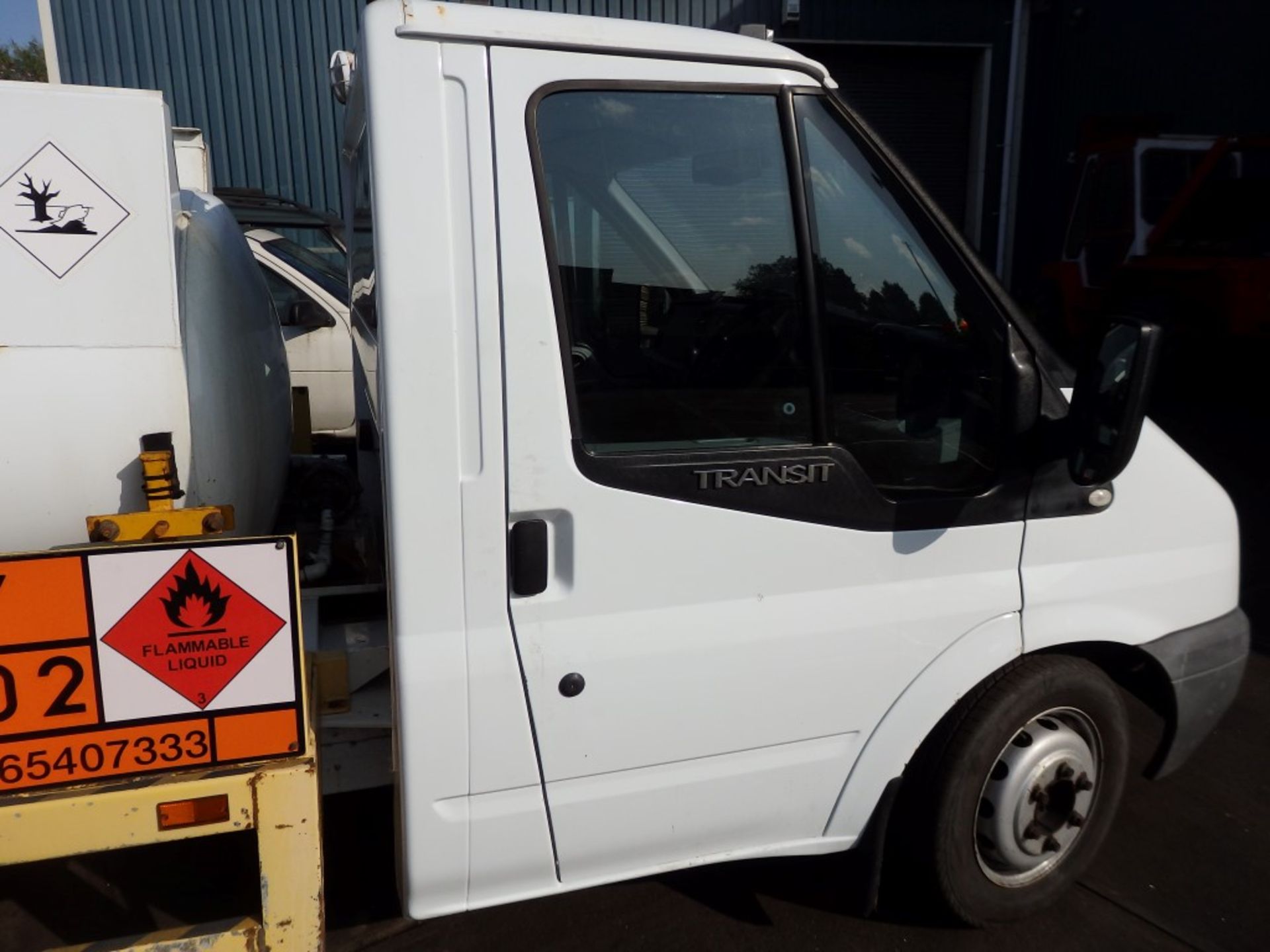 1 x 2009 Ford Transit T350 MWB Diesel Bowser in White - With 1200 Litre Tank and Reel Hose -  58 Reg - Image 47 of 51