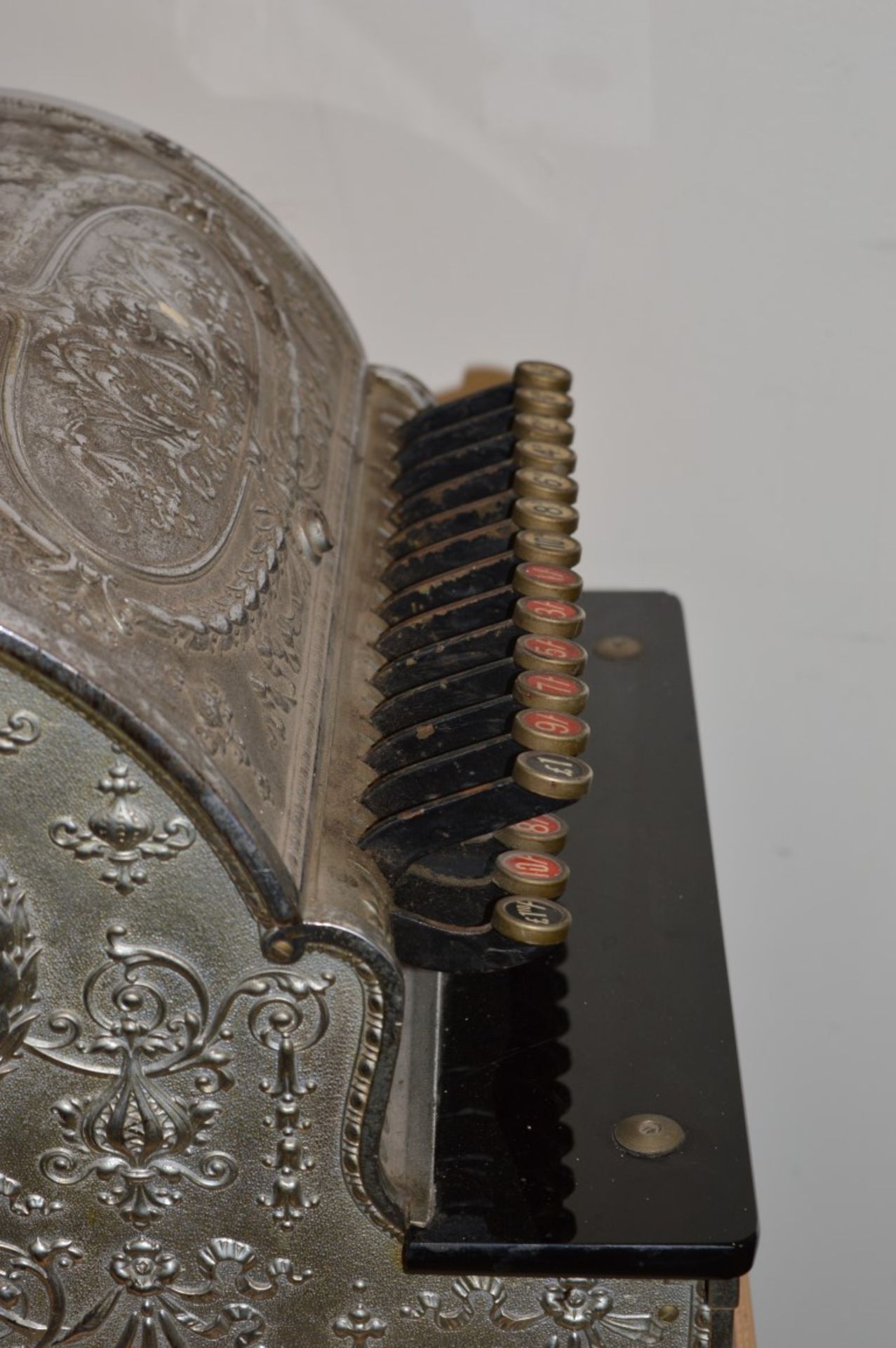 1 x Exquisite Antique National Cash Register - Circa Early 1900's - Perfect For Barbers Shop, Tattoo - Image 35 of 35