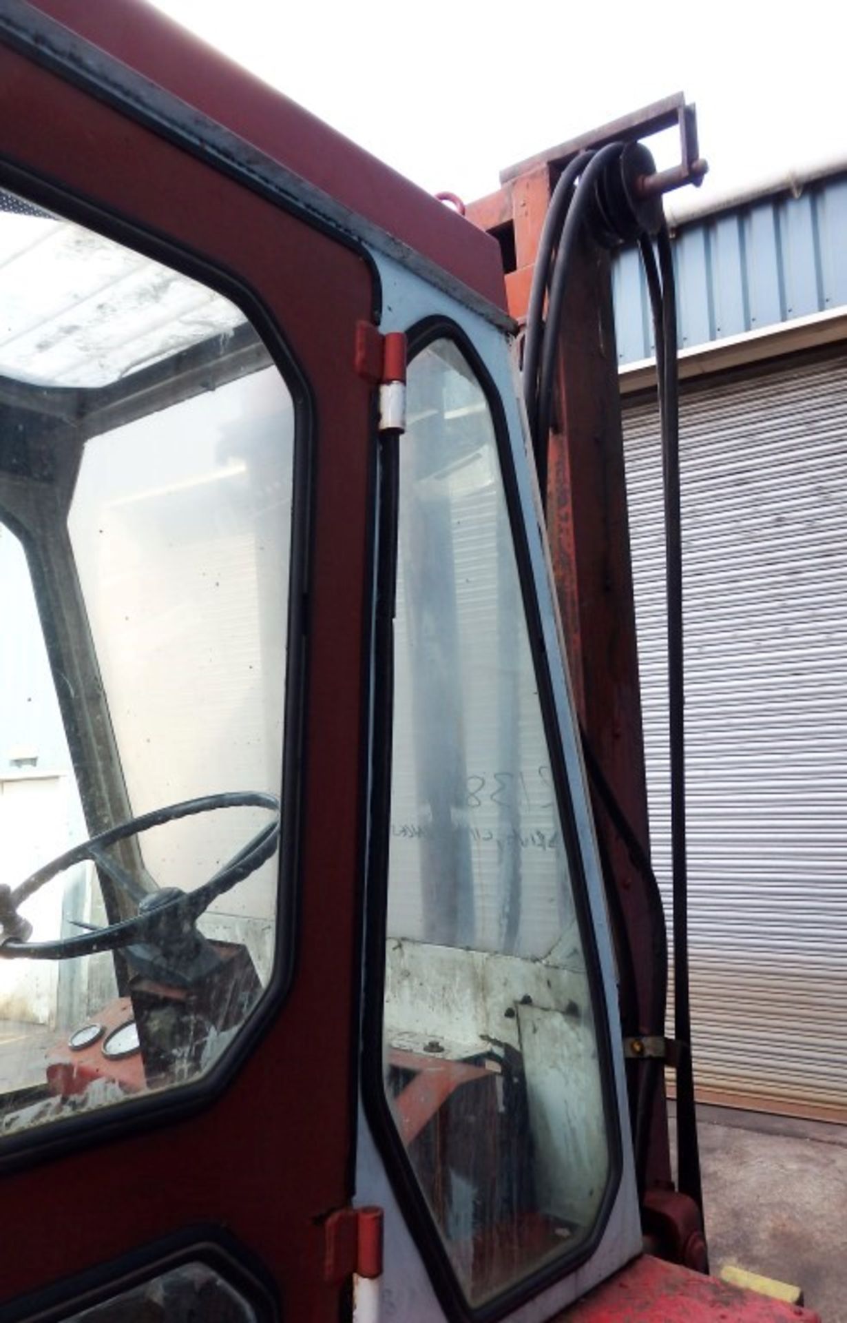 1 x Manitou Heavy Duty Rough Terrain Diesel Forklift Truck - 4444hrs - Exhaust Requires - Image 3 of 30