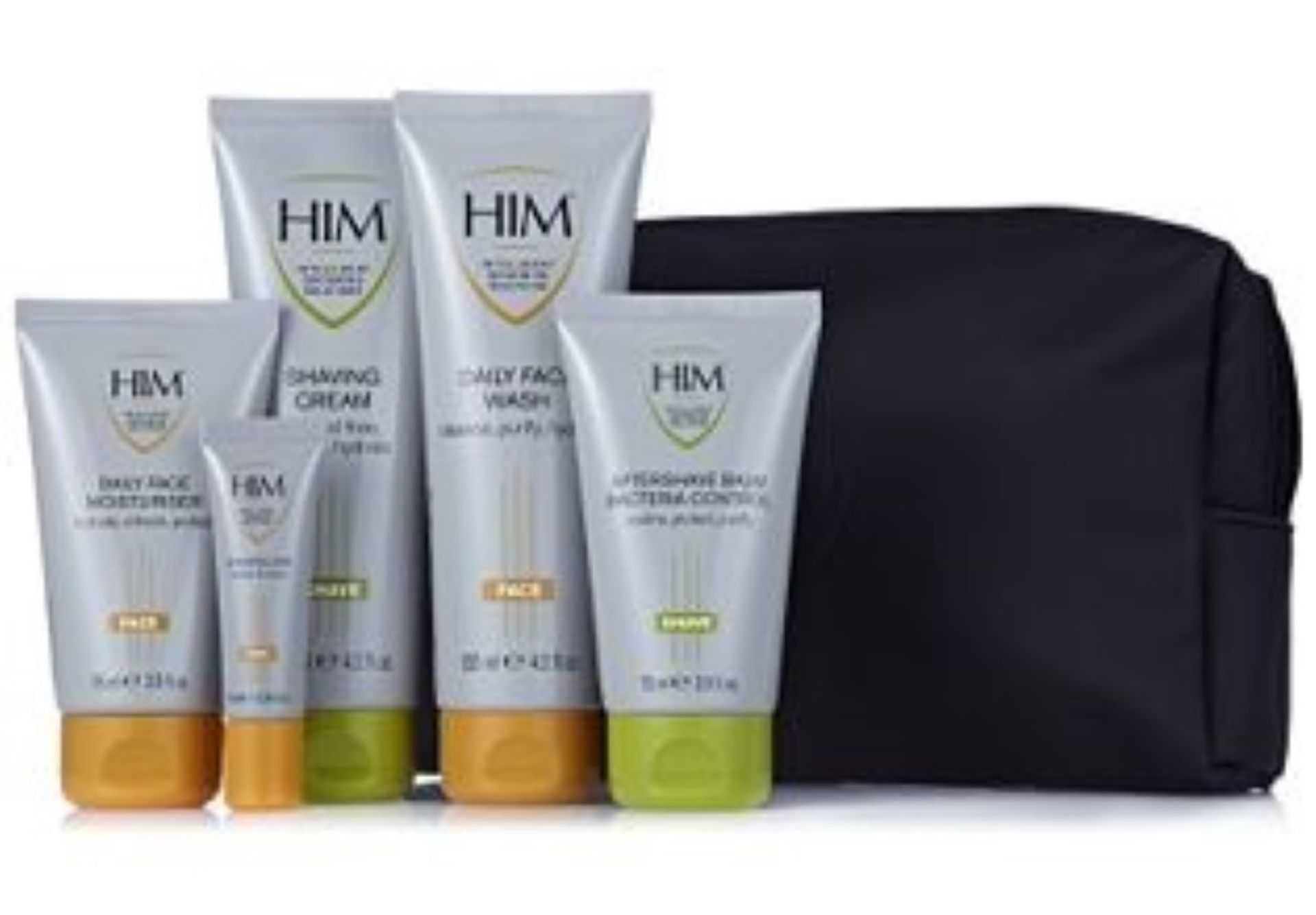 1 x HIM Intelligent Grooming Solutions 5 Piece Face & Shave Essentials Pack with Toiletry Bag - - Image 16 of 24